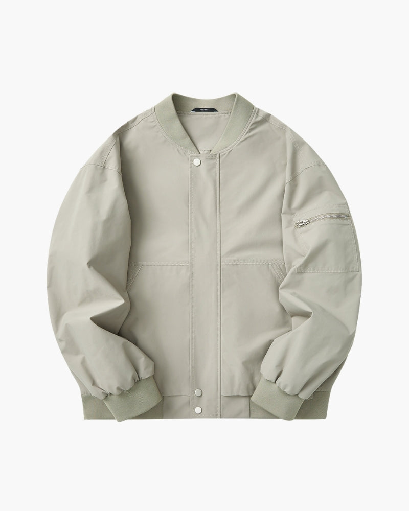Milan - Minimalist Bomber Jacket