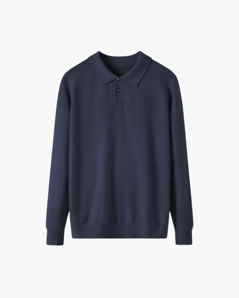Sebastian - 100% Premium Wool Polo
