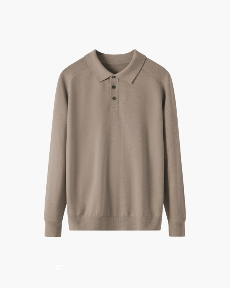 Sebastian - 100% Premium Wool Polo
