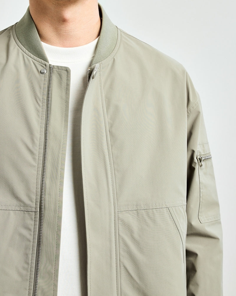 Milan - Minimalist Bomber Jacket