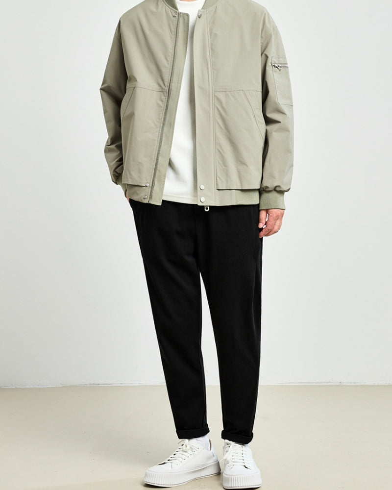 Milan - Minimalist Bomber Jacket