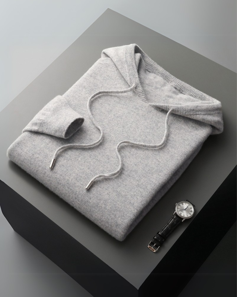 Reeve - 100% Cashmere Hoodie