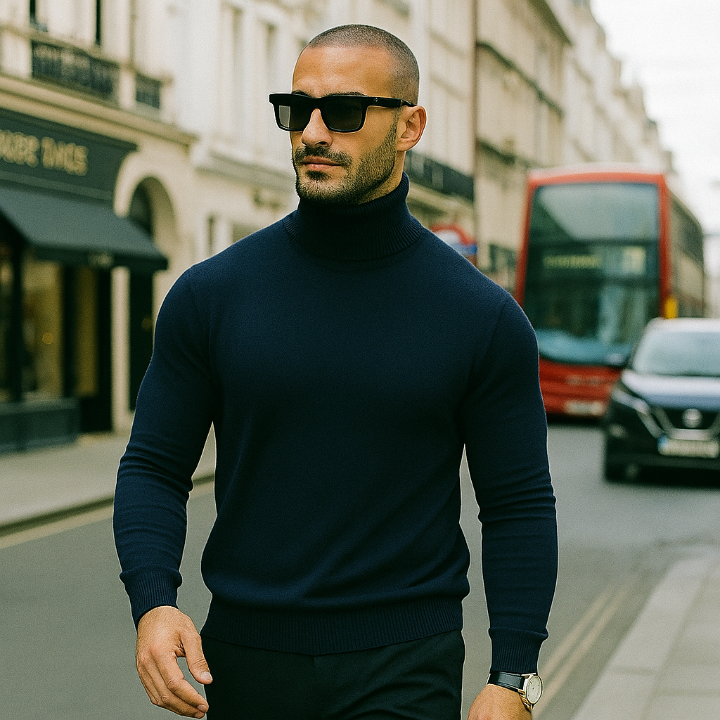 Duke — Cashmere Turtleneck