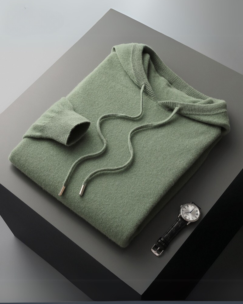 Reeve - 100% Cashmere Hoodie