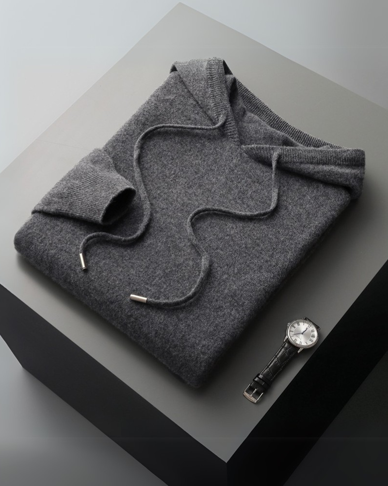Reeve - 100% Cashmere Hoodie