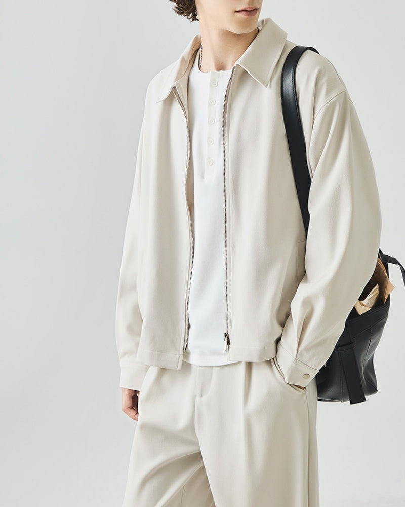 Levi - Minimalist Zip Jacket