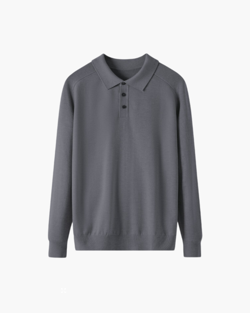 Sebastian - 100% Premium Wool Polo