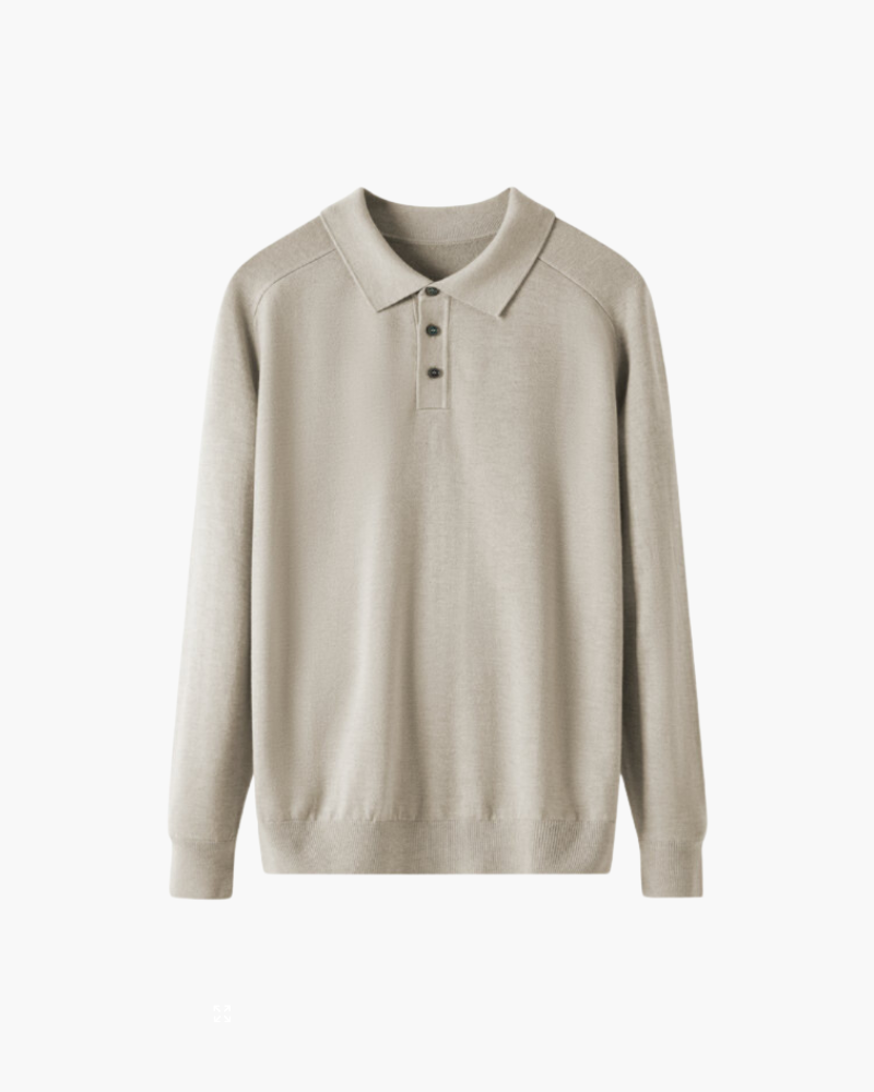 Sebastian - 100% Premium Wool Polo