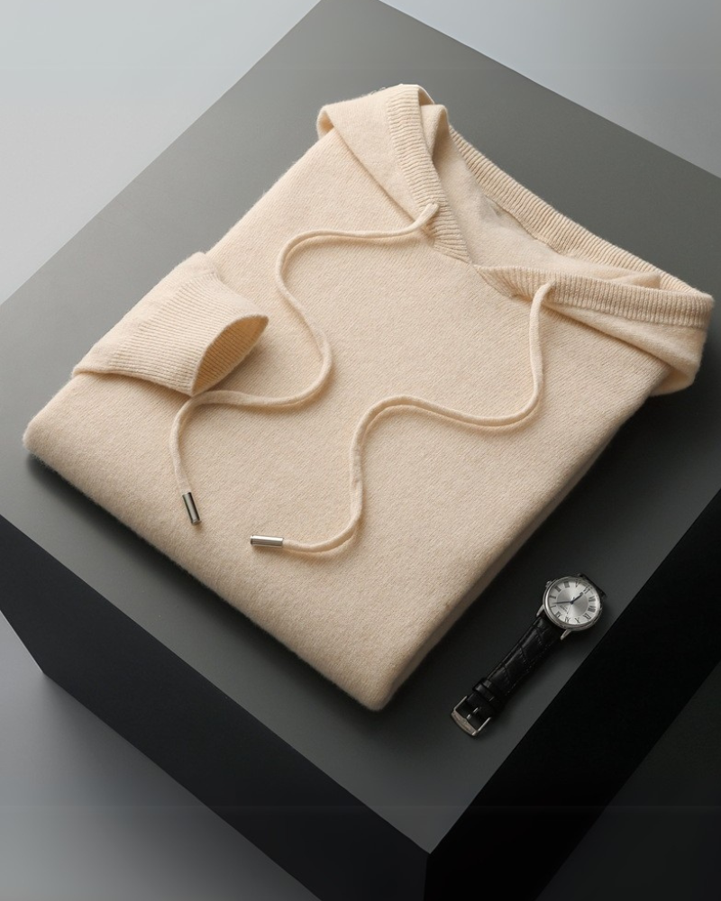 Reeve - 100% Cashmere Hoodie