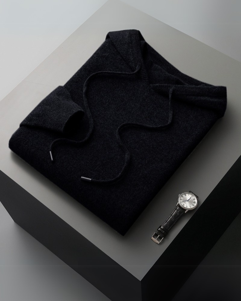 Reeve - 100% Cashmere Hoodie