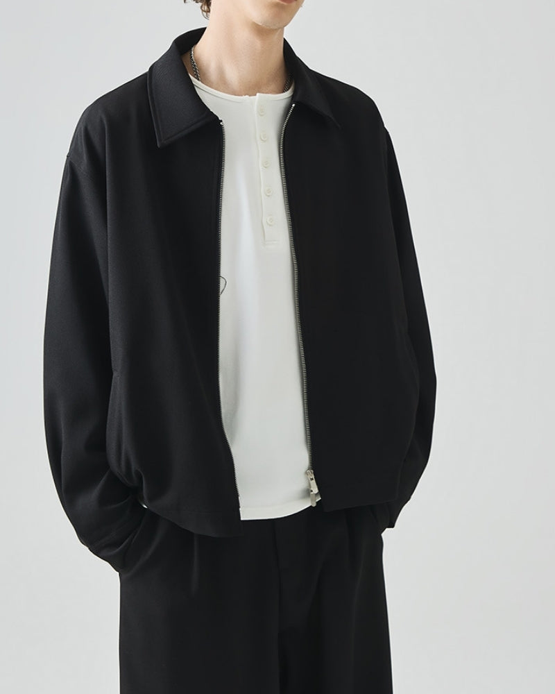 Levi - Minimalist Zip Jacket