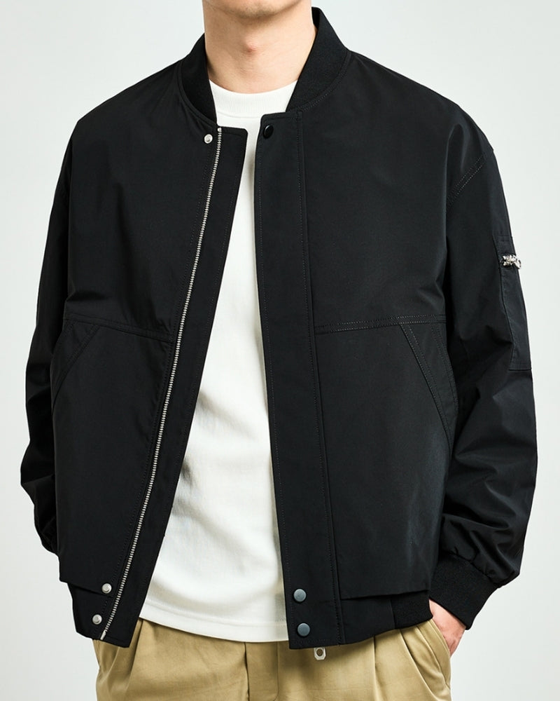 Milan - Minimalist Bomber Jacket