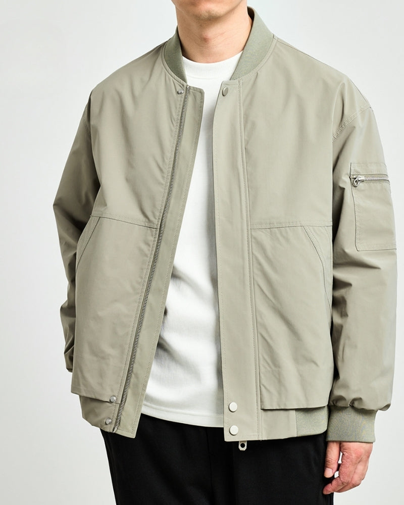 Milan - Minimalist Bomber Jacket