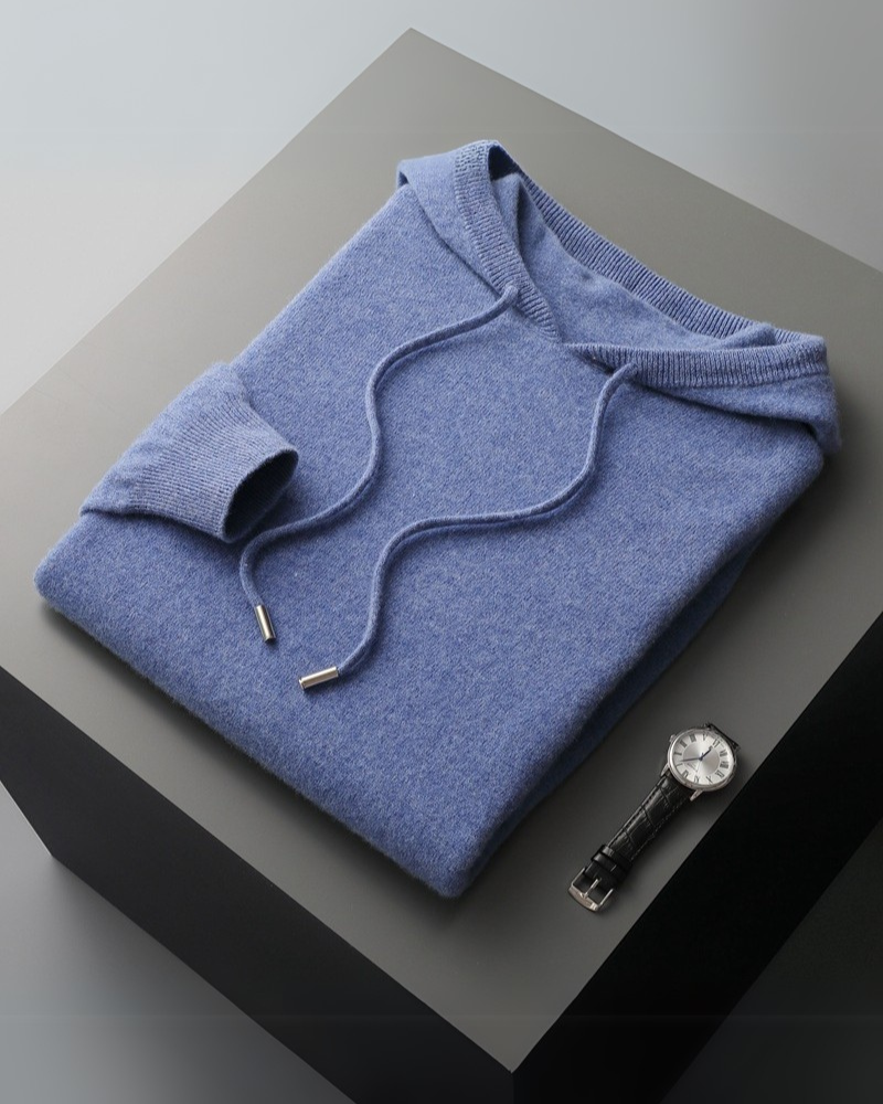 Reeve - 100% Cashmere Hoodie