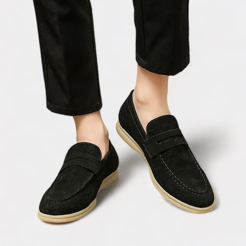 Maeve - Old Money Leather Loafers