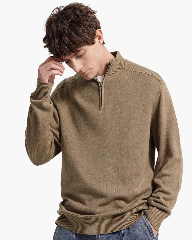 Loyd - 100% Merino Wool Zip Up