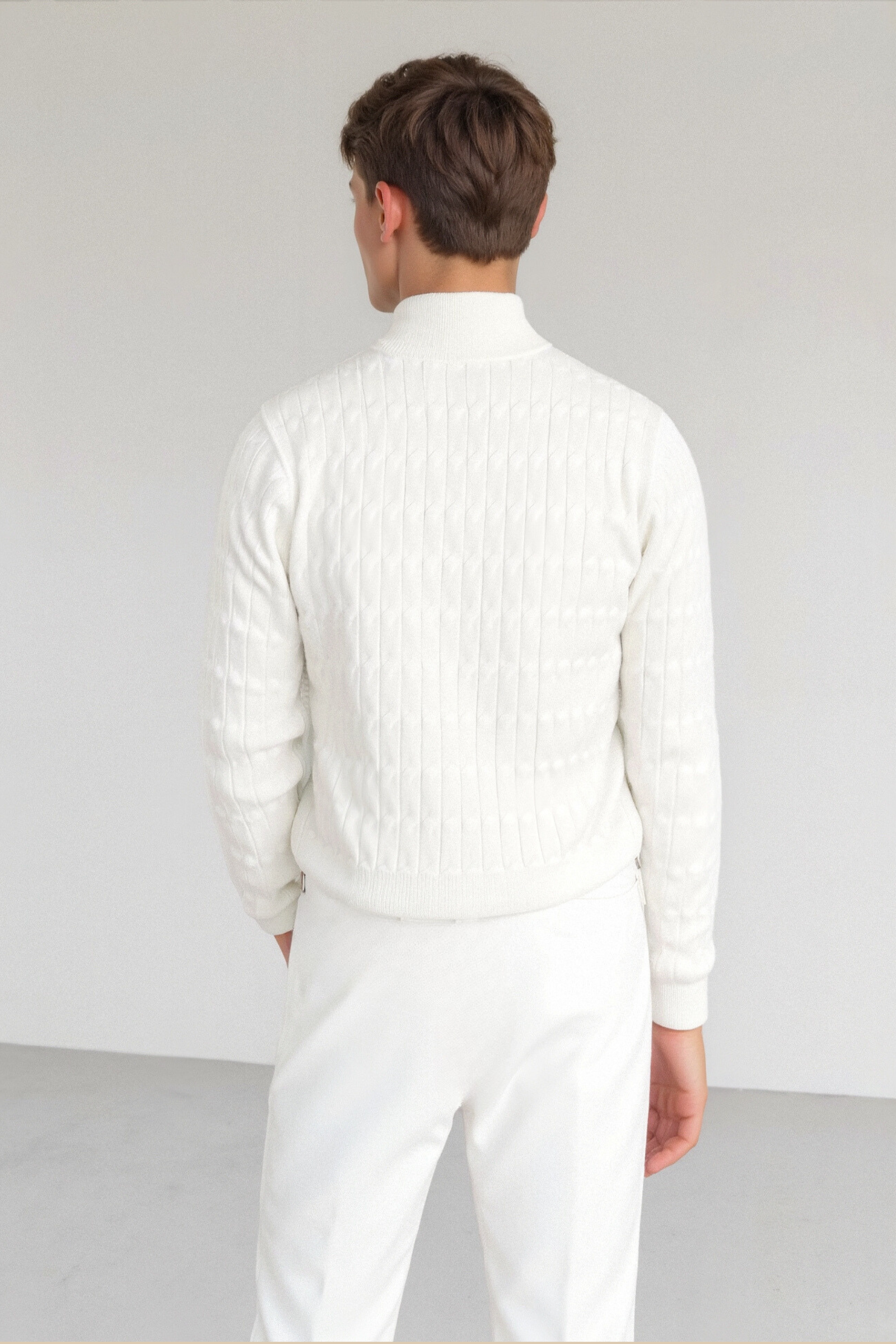 Ralph – Pull en tricot à cable